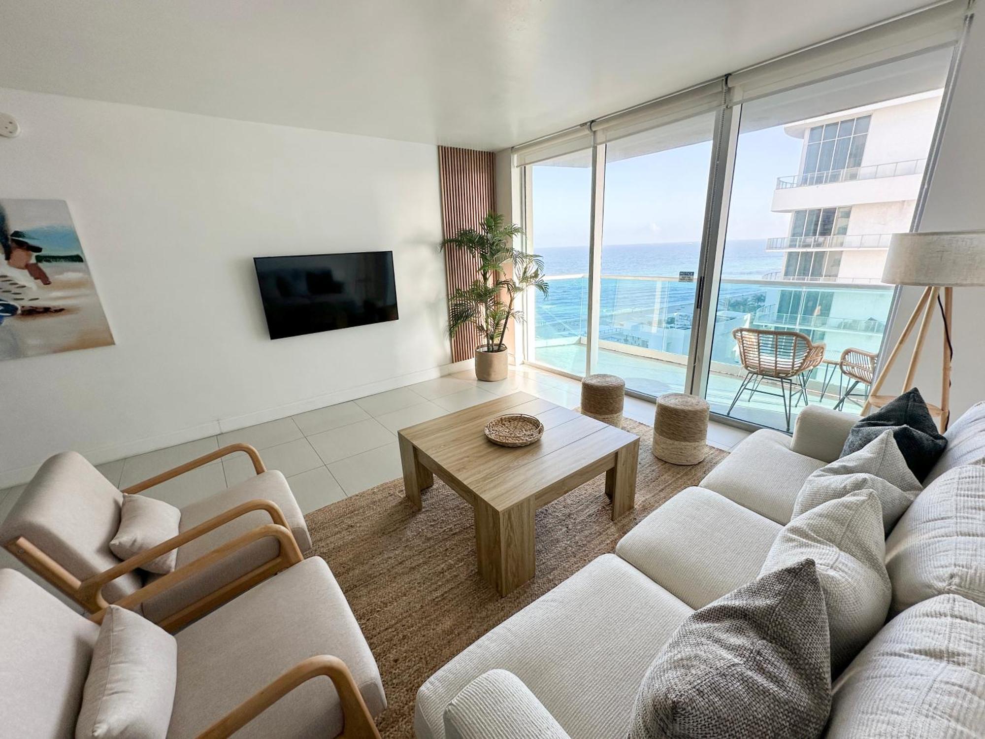 Departamento Frente Al Mar Con Salida Directa A Playa. Apartment Hollywood Exterior photo